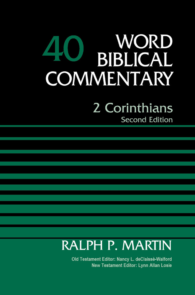 2 Corinthians, Volume 40: Second Edition (Word Biblical Commentary) book cover by Ralph P. Martin