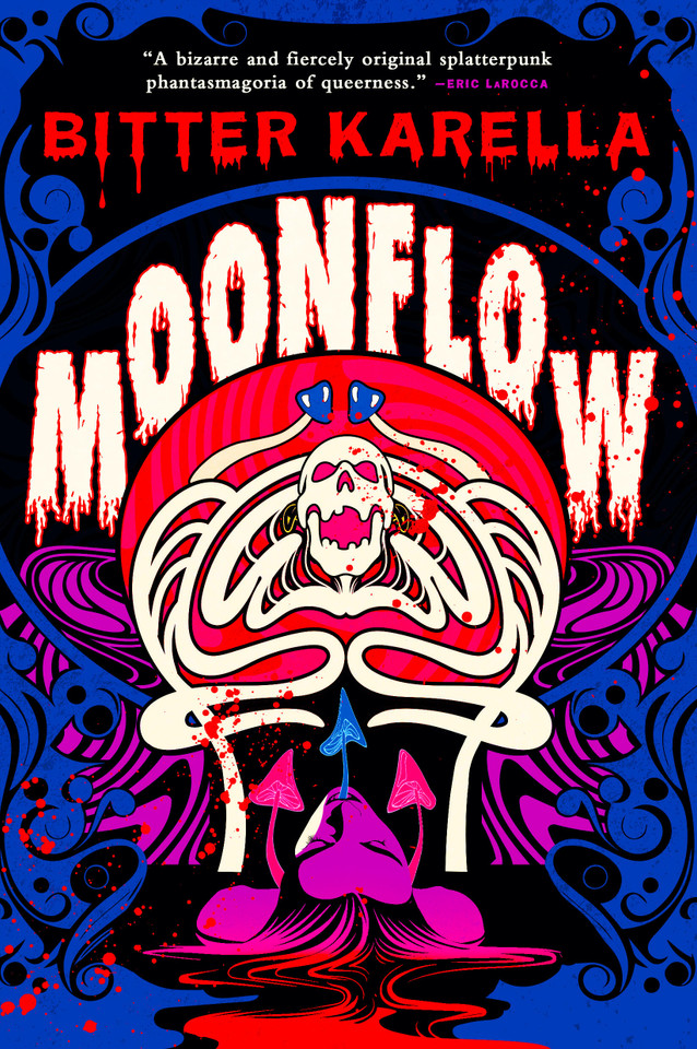 Moonflow book cover by Bitter Karella