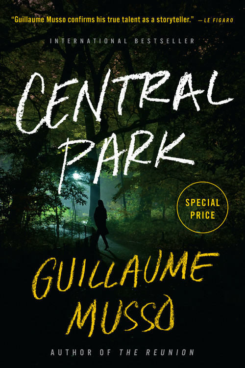Central Park book cover by Guillaume Musso