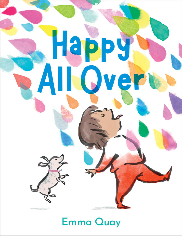 Happy All Over book cover by Emma Quay