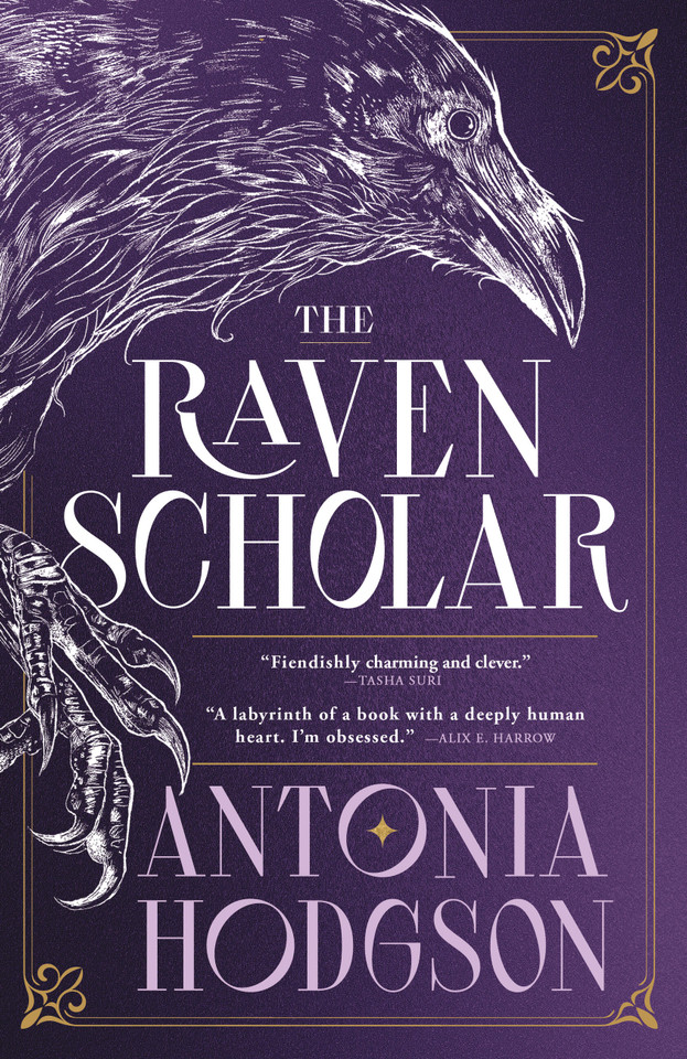 The Raven Scholar (Eternal Path Trilogy #1) book cover by Antonia Hodgson