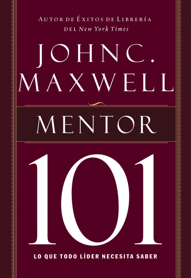 Mentor 101 book cover by John C. Maxwell
