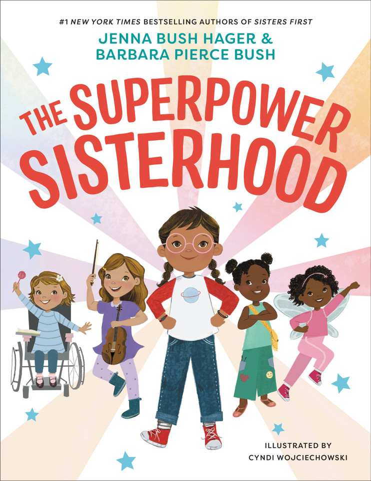 The Superpower Sisterhood book cover by Jenna Bush Hager, Barbara Pierce Bush