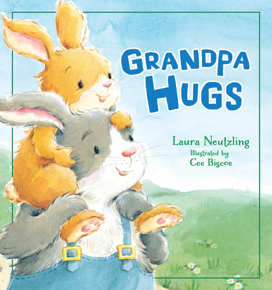 Grandpa Hugs book cover by Laura Neutzling