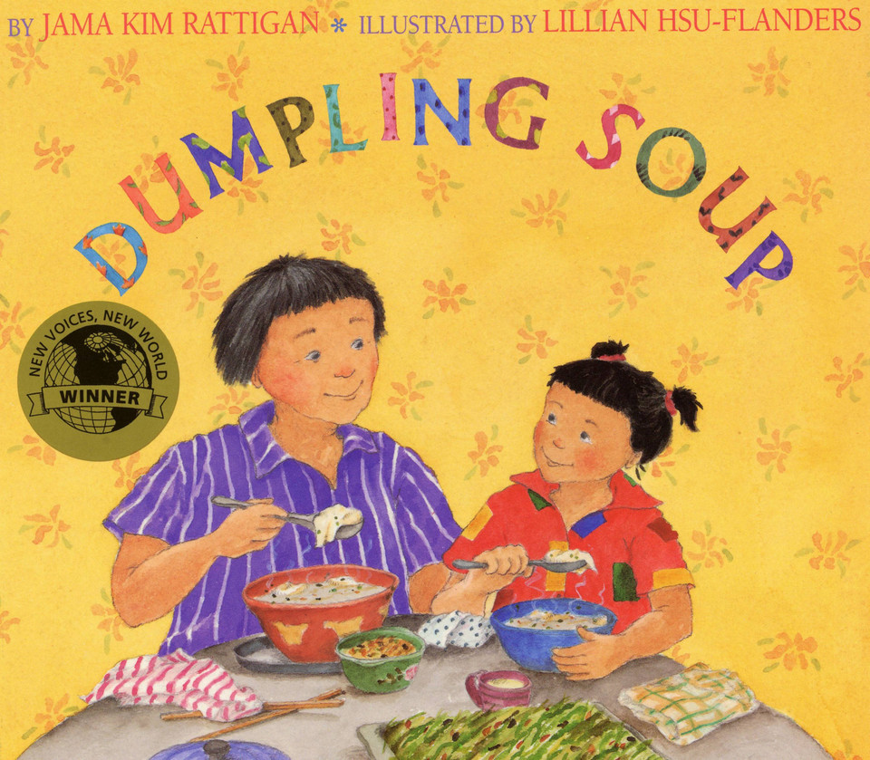 Dumpling Soup book cover by Jama Kim Rattigan