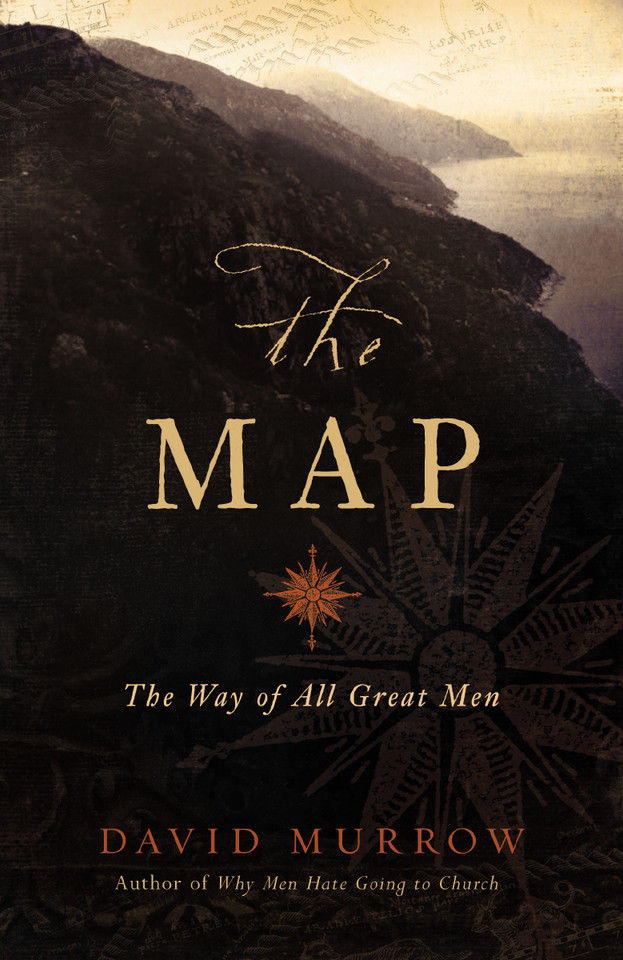 The Map: The Way of All Great Men book cover by David Murrow