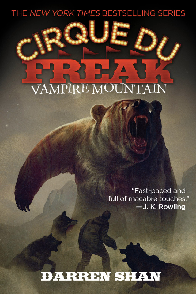 Cirque Du Freak: Vampire Mountain (Cirque Du Freak #4) book cover by Darren Shan