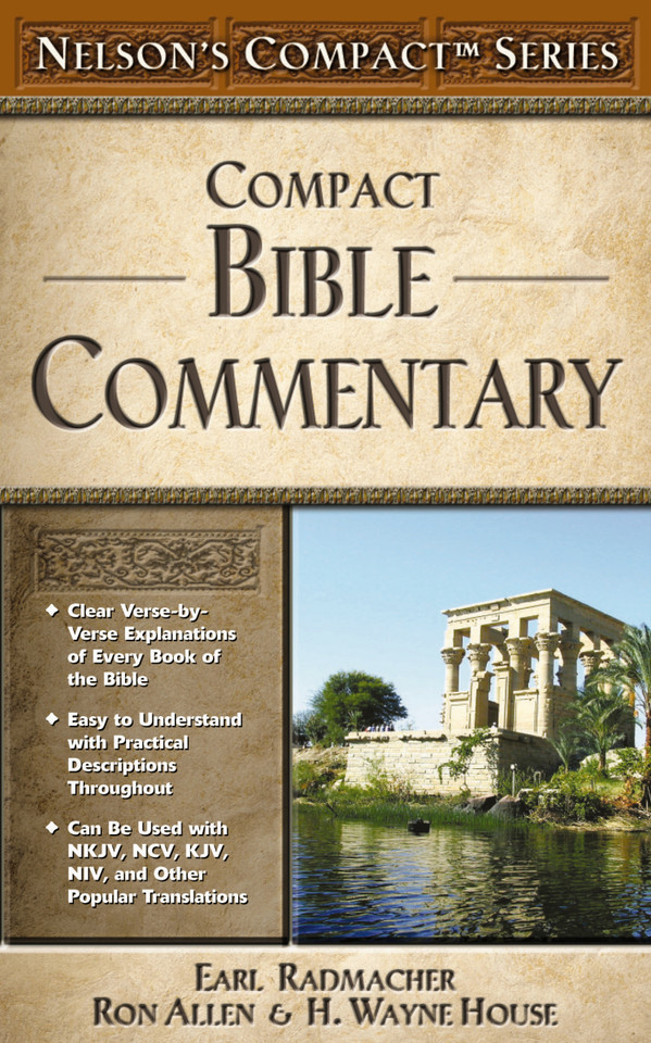 Nelson's Compact Series: Compact Bible Commentary book cover by Zondervan