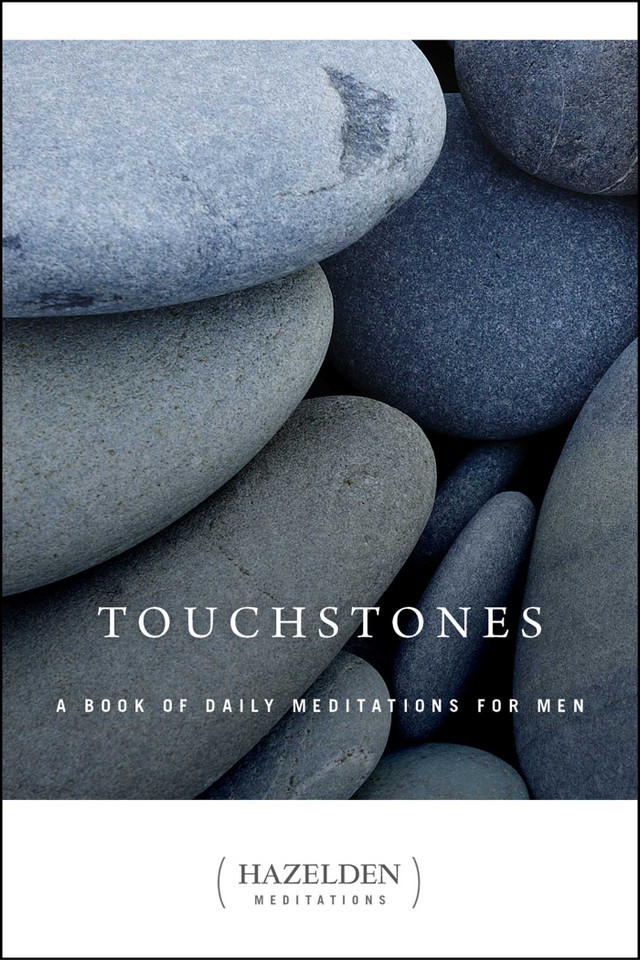 Touchstones: A Book of Daily Meditations for Men (Hazelden Meditations) book cover by Anonymous