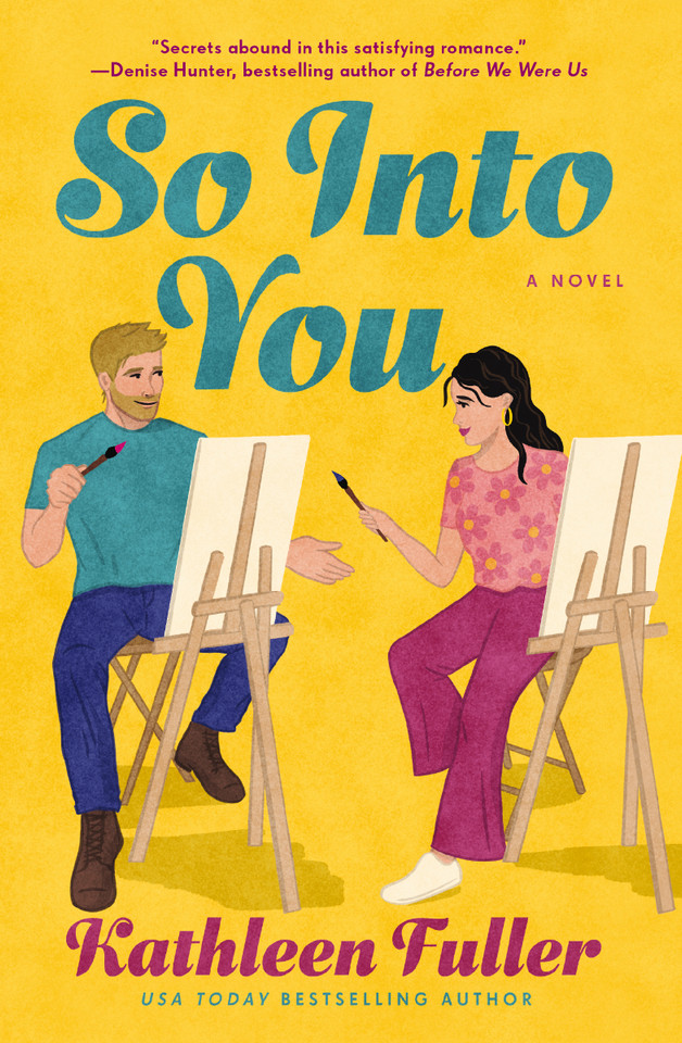 So Into You: A clean, opposites-attract romance featuring a former bad boy and reclusive artist book cover by Kathleen Fuller