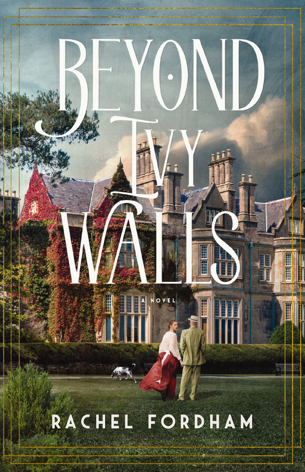 Beyond Ivy Walls: A Beauty and the Beast Inspired Sweet, Historical Romance book cover by Rachel Fordham