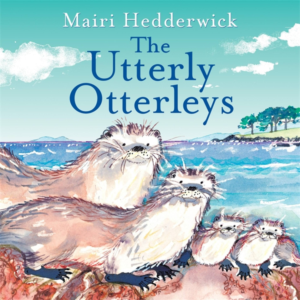 The Utterly Otterleys book cover by Mairi Hedderwick