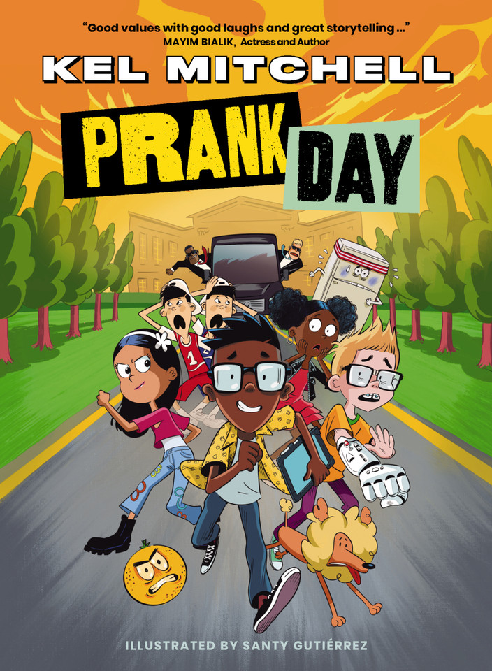 Prank Day book cover by Kel Mitchell