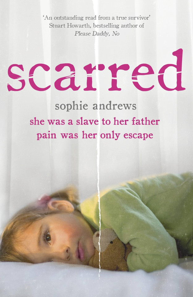 Scarred: She was a slave to her father. Pain was her only escape. book cover by Sophie Andrews