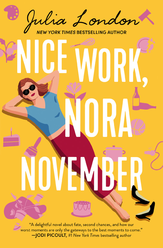 Nice Work, Nora November: A Novel about Second Chances book cover by Julia London