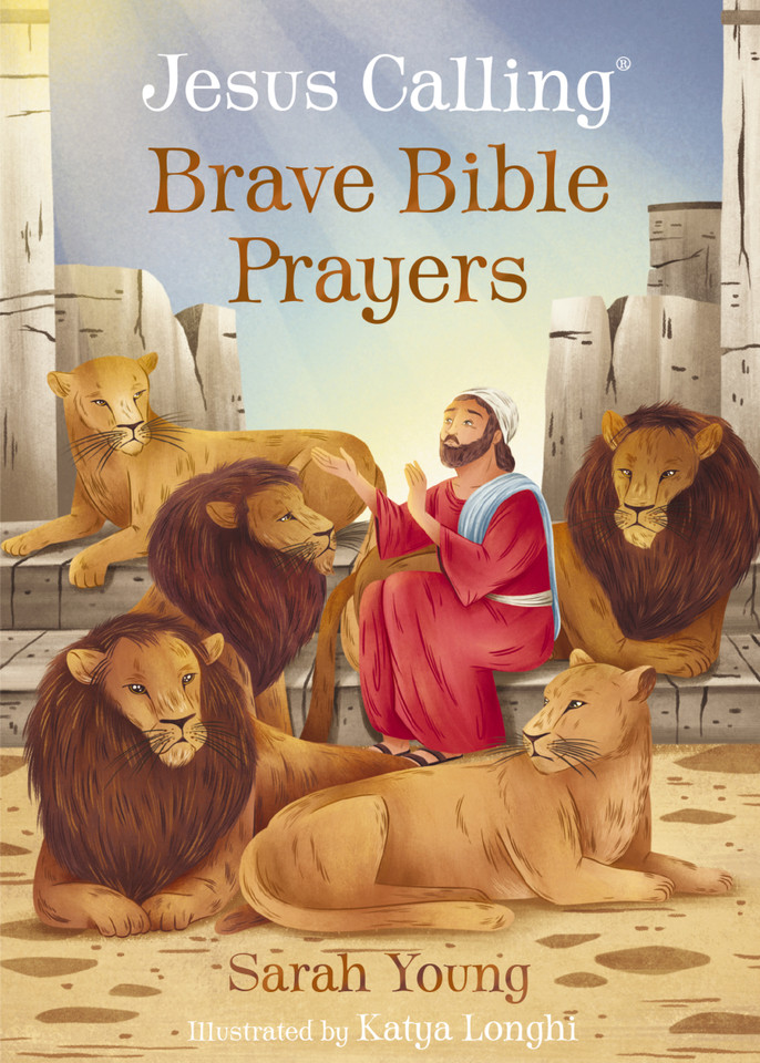 Jesus Calling Brave Bible Prayers (Jesus Calling®) book cover by Sarah Young