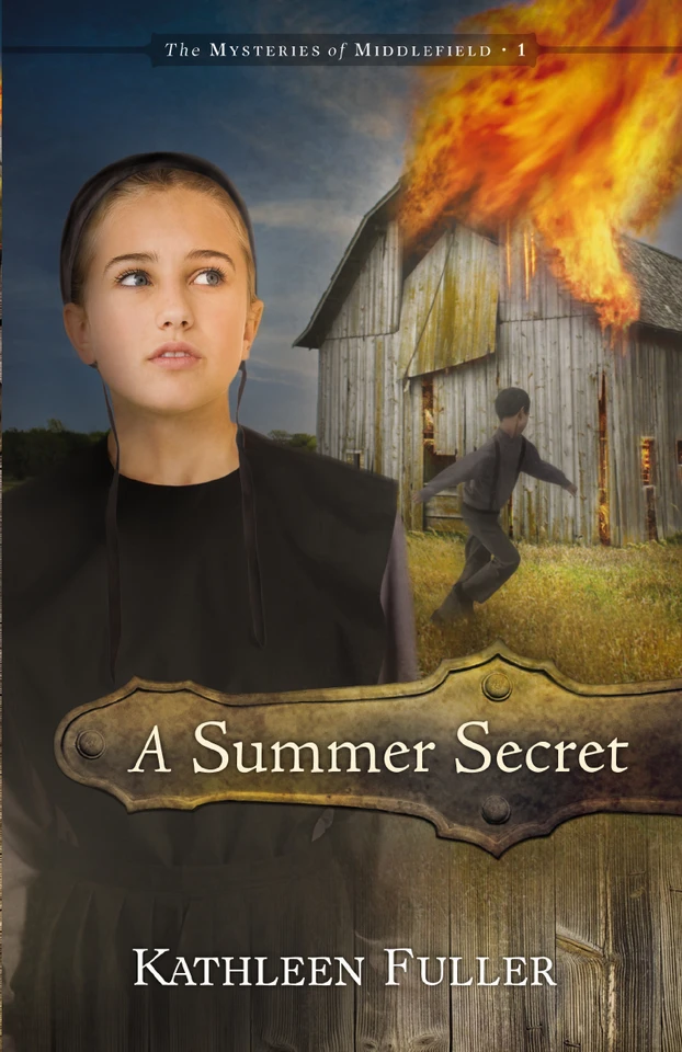 A Summer Secret (The Mysteries of Middlefield Series) book cover by Kathleen Fuller