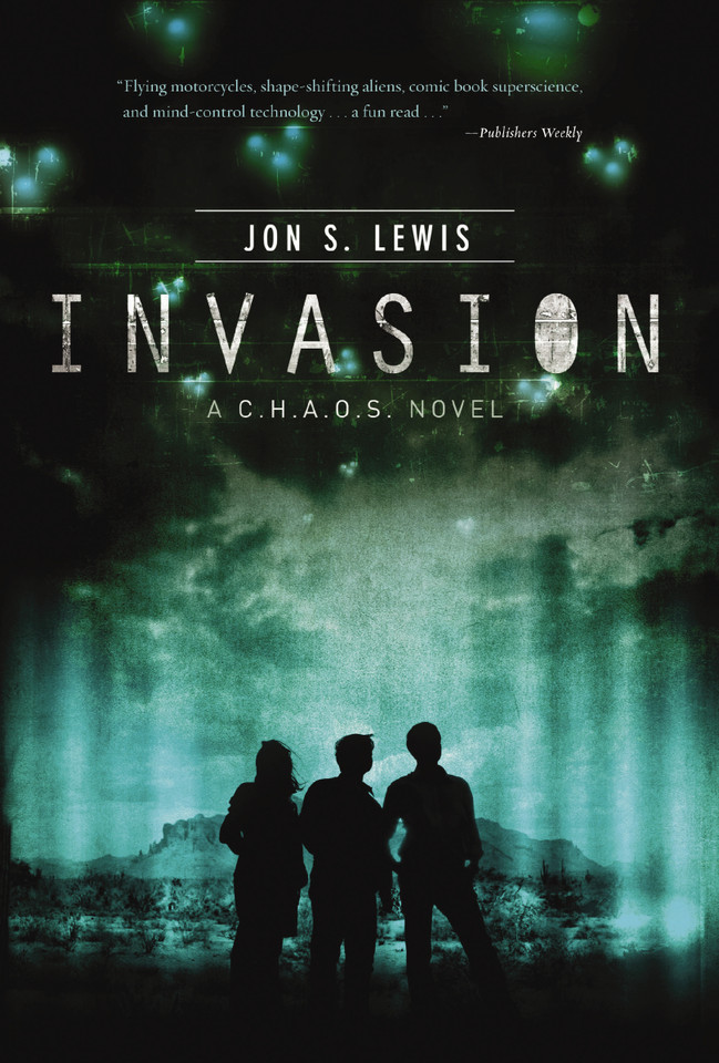 Invasion book cover by Jon S. Lewis