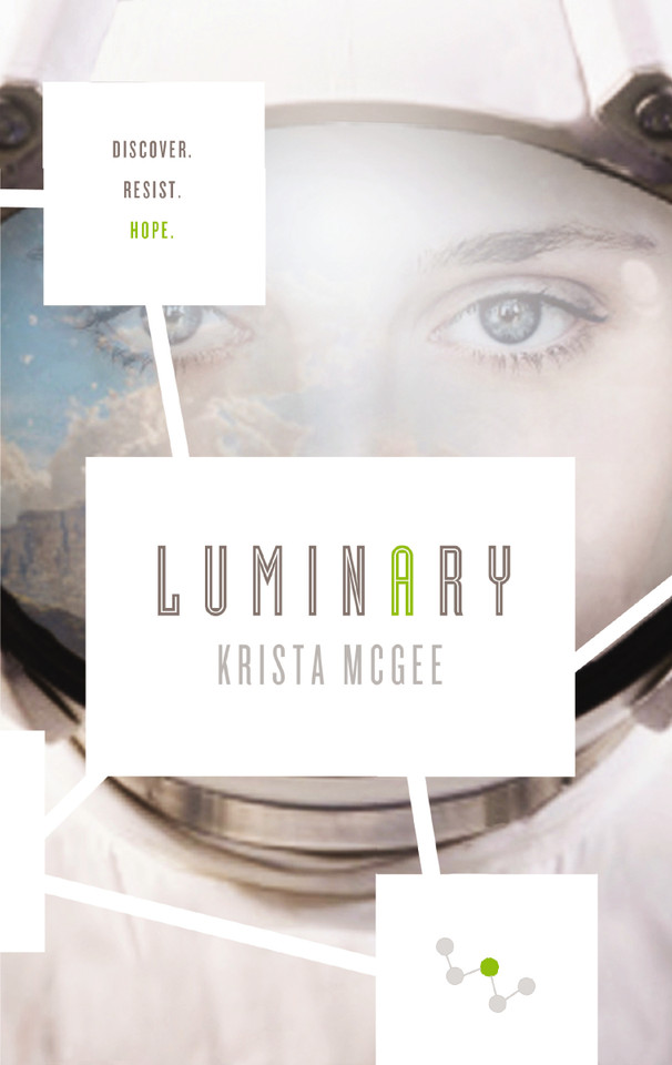 Luminary book cover by Krista McGee