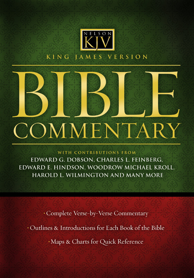 King James Version Bible Commentary: A Complete Verse-By-Verse Commentary With Outlines, Book Introductions, Maps, and Charts book cover by Zondervan