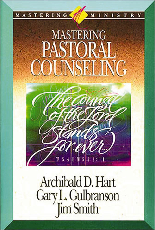 Mastering Ministry: Mastering Pastoral Counseling book cover by Archibald D. Hart, Jim Smith
