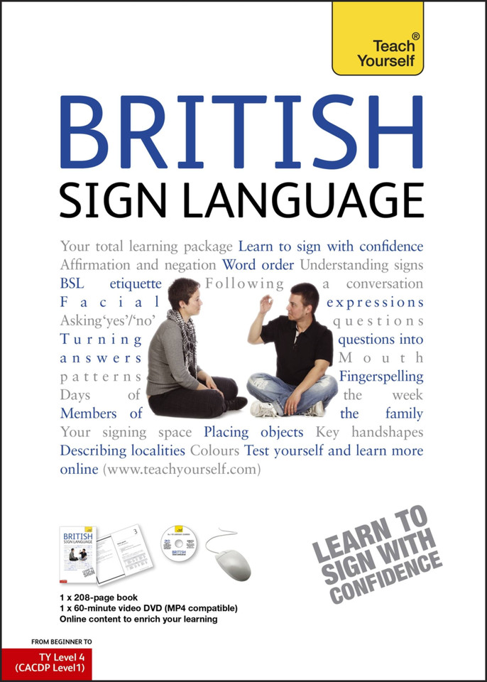 British Sign Language [Book/DVD Pack] book cover by Laraine Callow, Paul Redfern