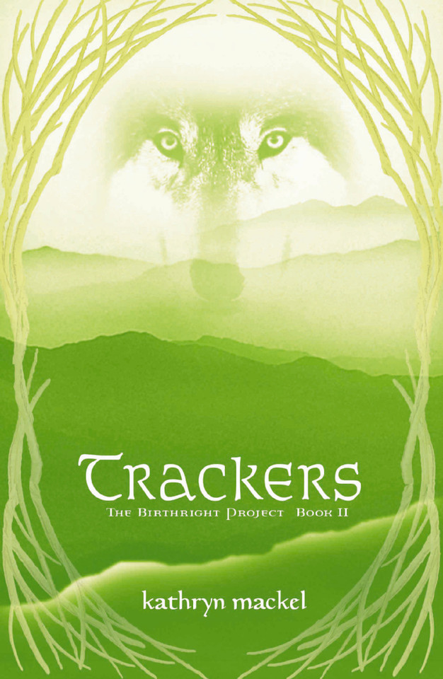Trackers book cover by Kathryn Mackel
