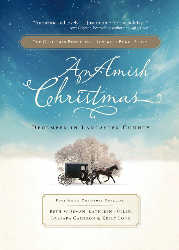 An Amish Christmas: December in Lancaster County book cover by Zondervan