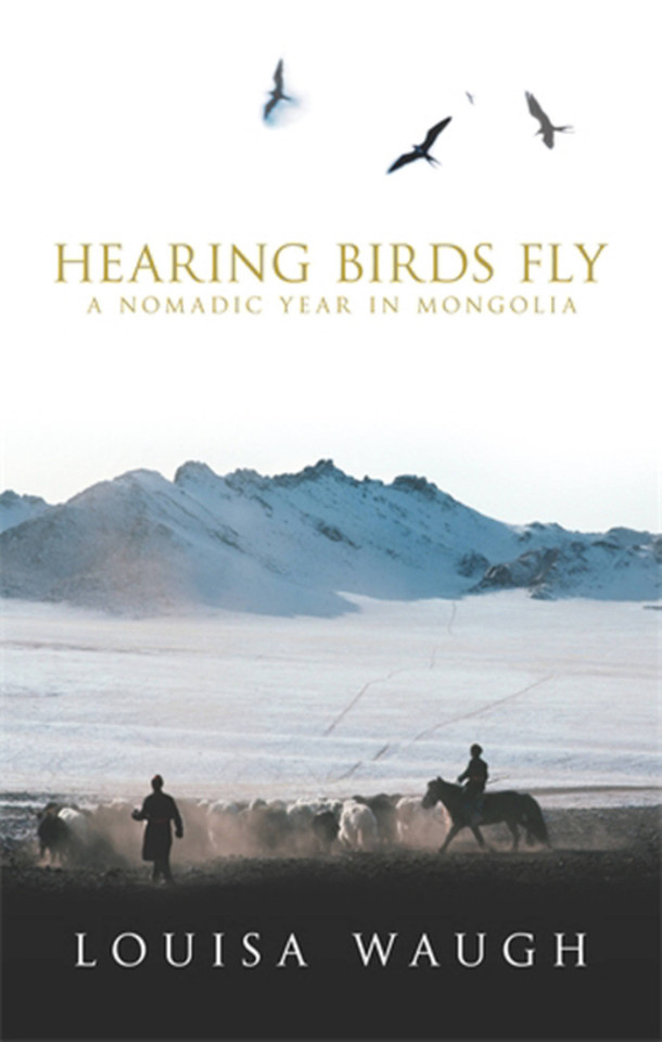 Hearing Birds Fly book cover by Louisa Waugh