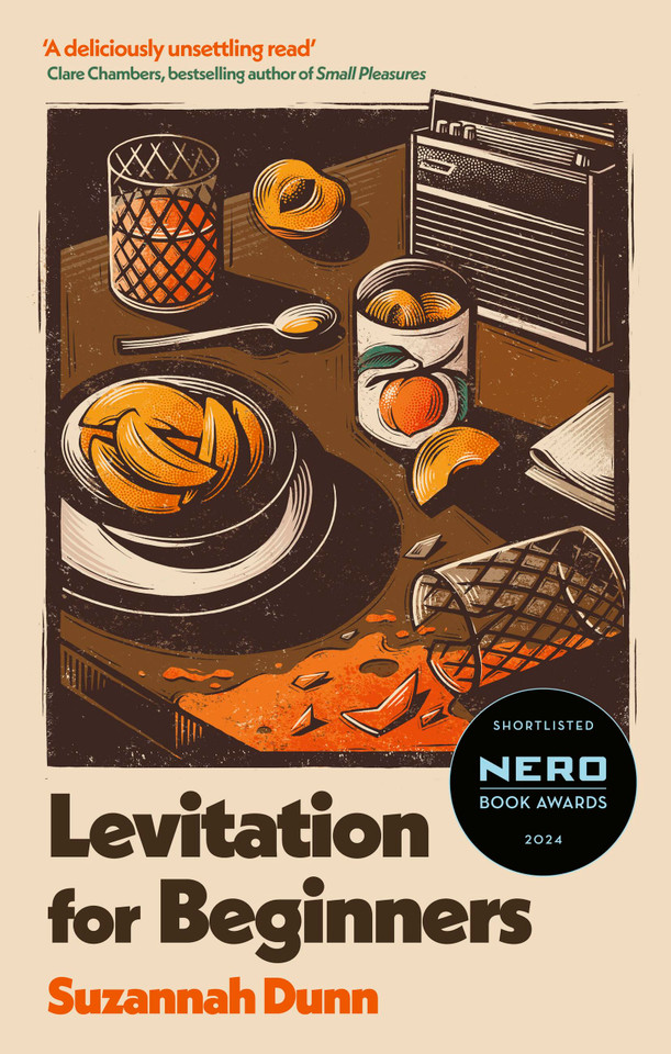 Levitation for Beginners book cover by Suzannah Dunn