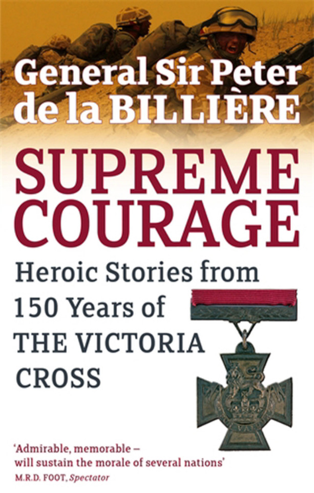 Supreme Courage book cover by Peter de la Billiere
