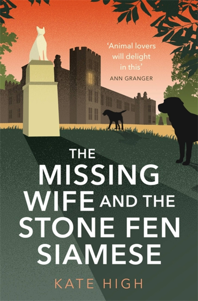 The Missing Wife and the Stone Fen Siamese book cover by Kate High