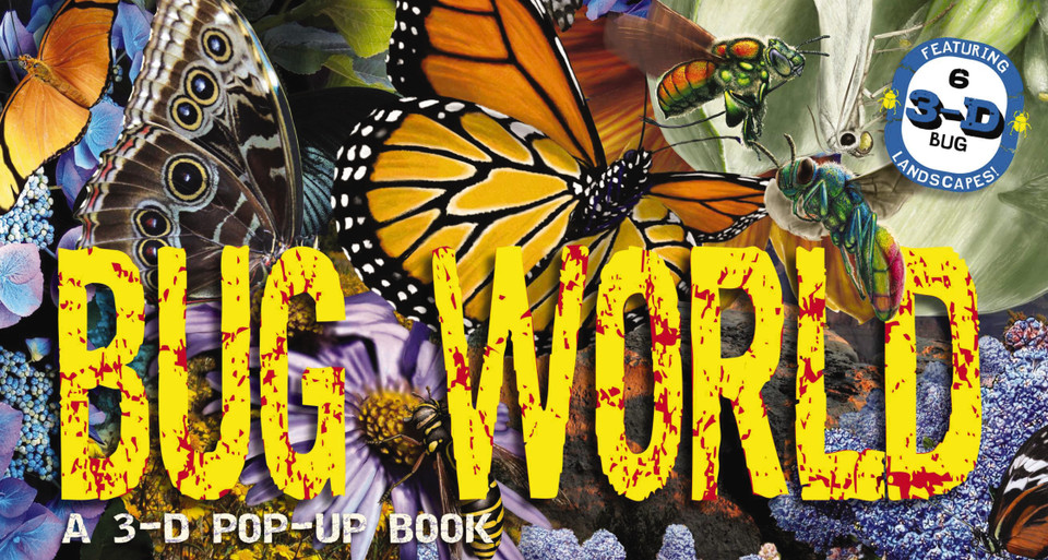 Bug World: A 3-D Pop-Up Book (Pop-Up World!) book cover by Zondervan