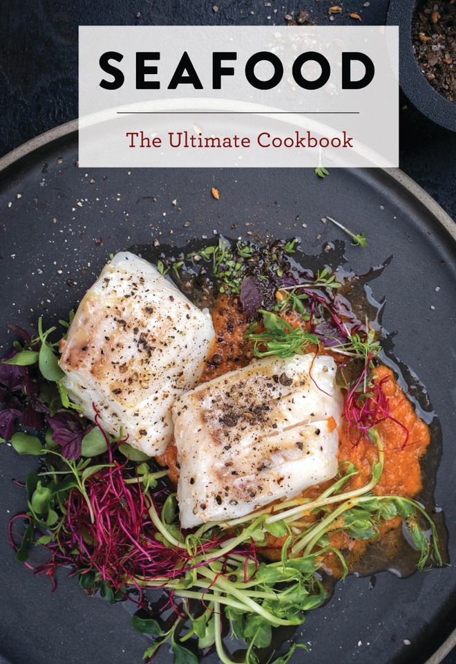 Seafood: The Ultimate Cookbook (Ultimate Cookbooks) book cover by The Coastal Kitchen