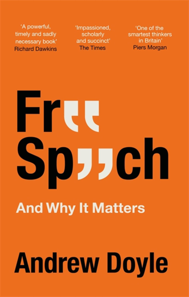 Free Speech And Why It Matters book cover by Andrew Doyle