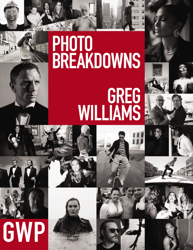 Greg Williams Photo Breakdowns: The Stories Behind 100 Portraits book cover by Greg Williams