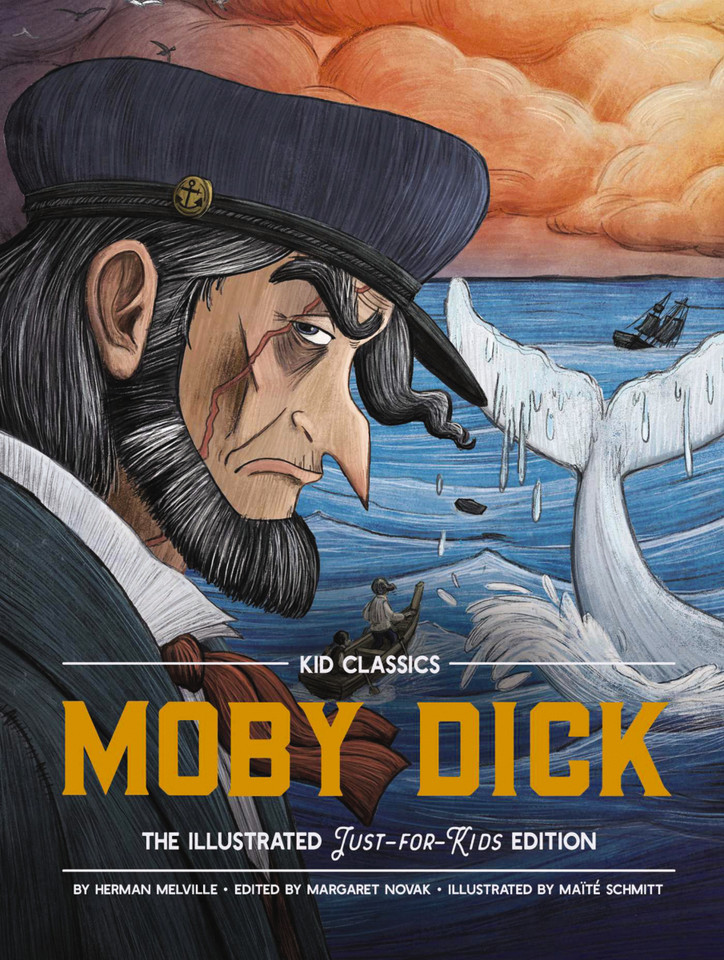 Moby Dick - Kid Classics: The Classic Edition Reimagined Just-for-Kids! (Kid Classics) book cover by Zondervan