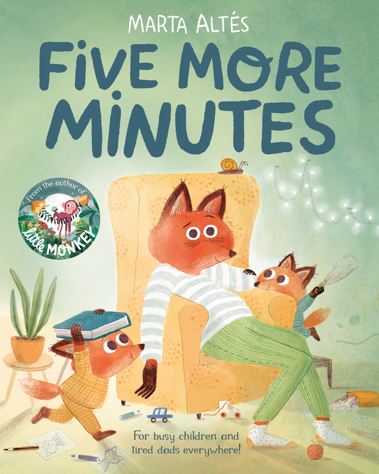 Five More Minutes book cover by Marta Altés
