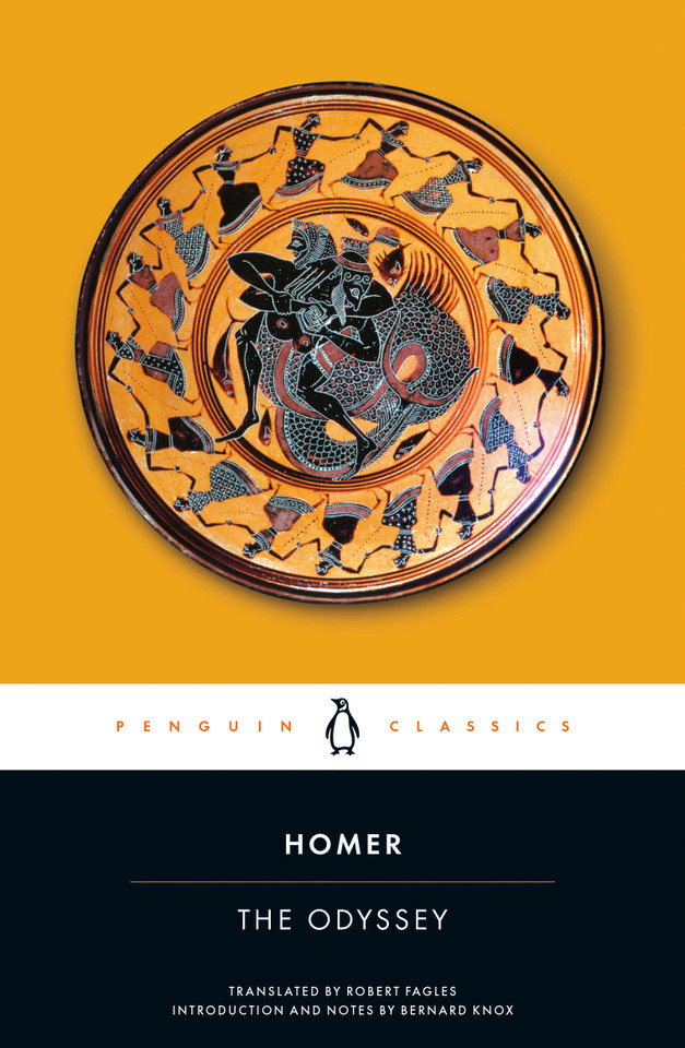The Odyssey book cover by Homer