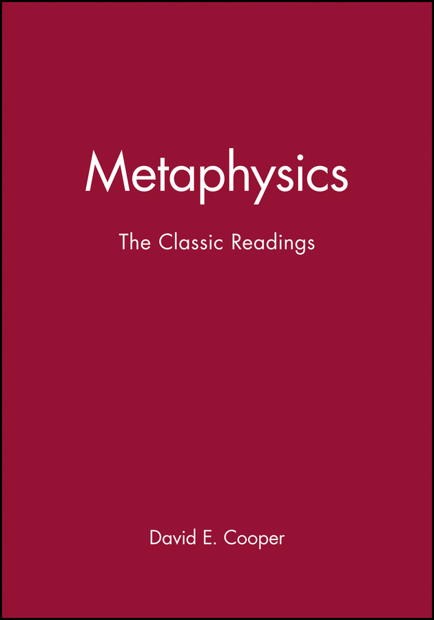 Metaphysics: The Classic Readings (Philosophy: The Classic Readings) book cover by 