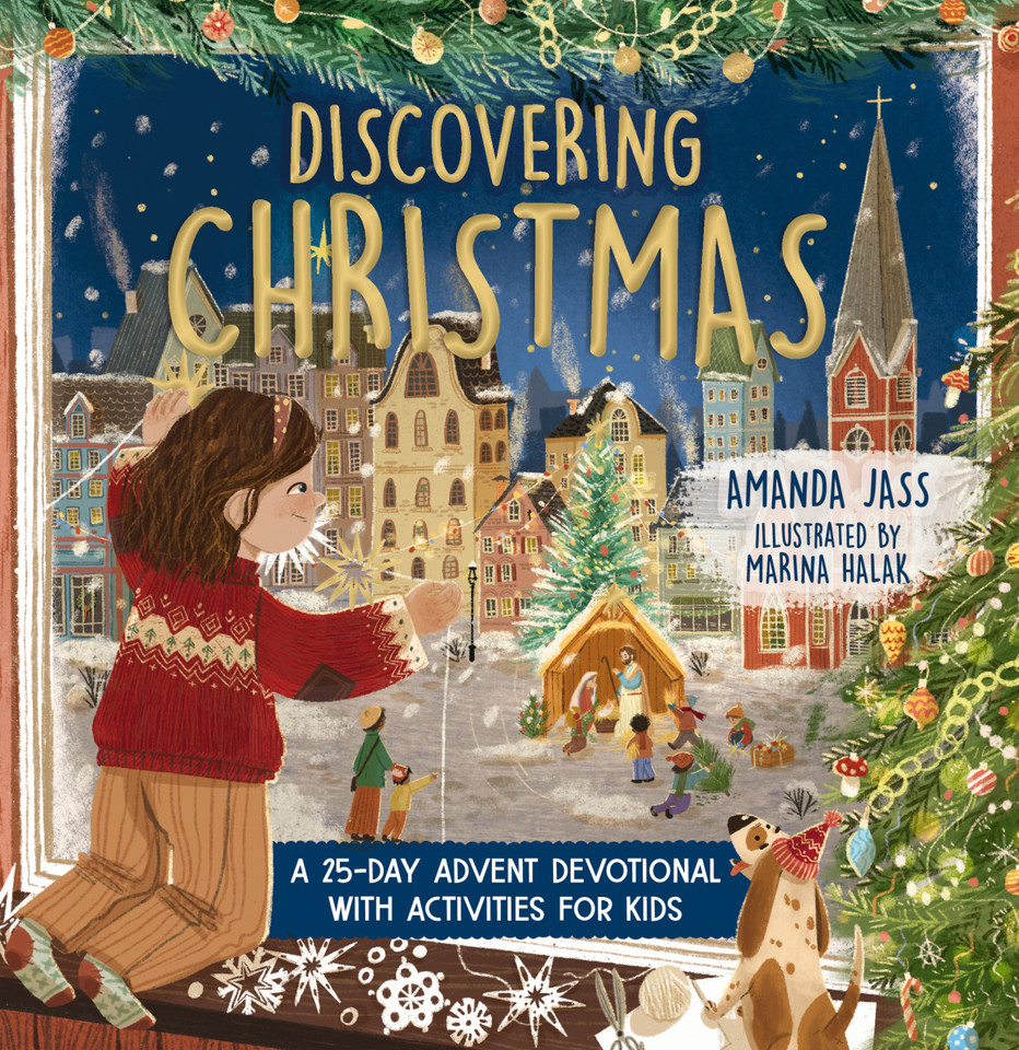Discovering Christmas: A 25-Day Advent Devotional with Activities for Kids book cover by Amanda Jass