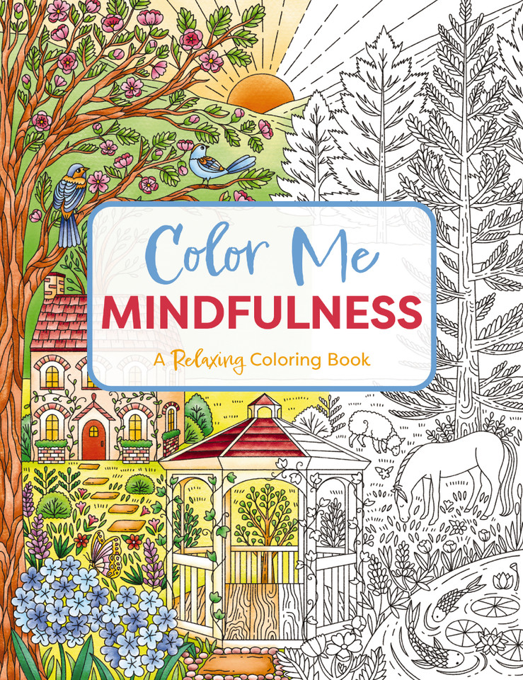Color Me Mindfulness: A Relaxing Coloring Book (Color Me Coloring Books) book cover by Editors of Cider Mill Press