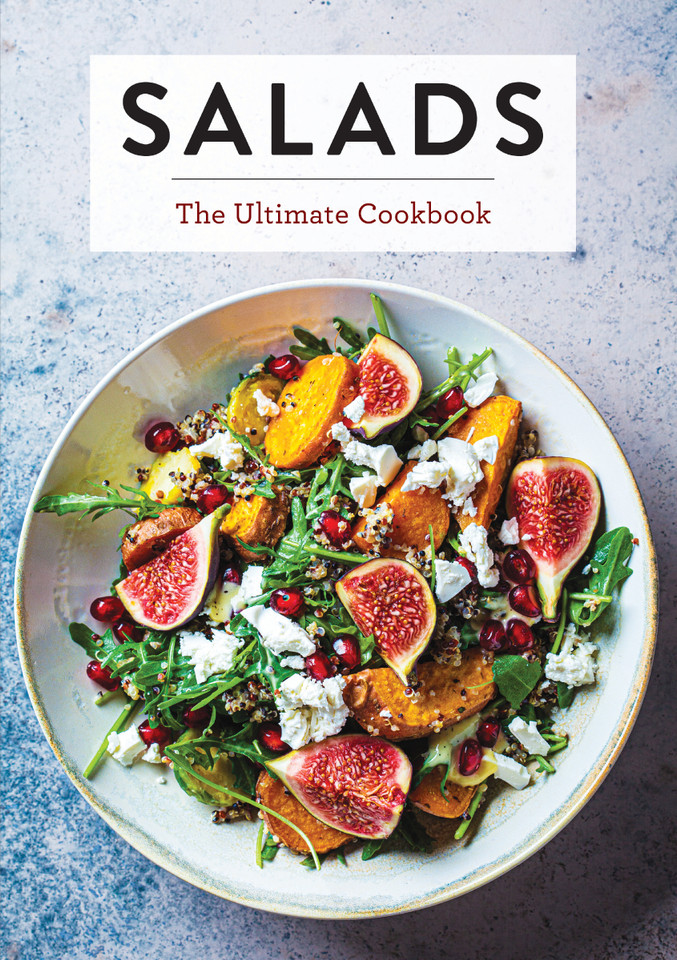 Salads: The Ultimate Cookbook (Ultimate Cookbooks) book cover by The Coastal Kitchen
