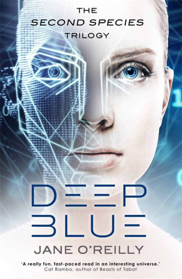Deep Blue (Second Species,Second Species Trilogy) book cover by Jane O'Reilly