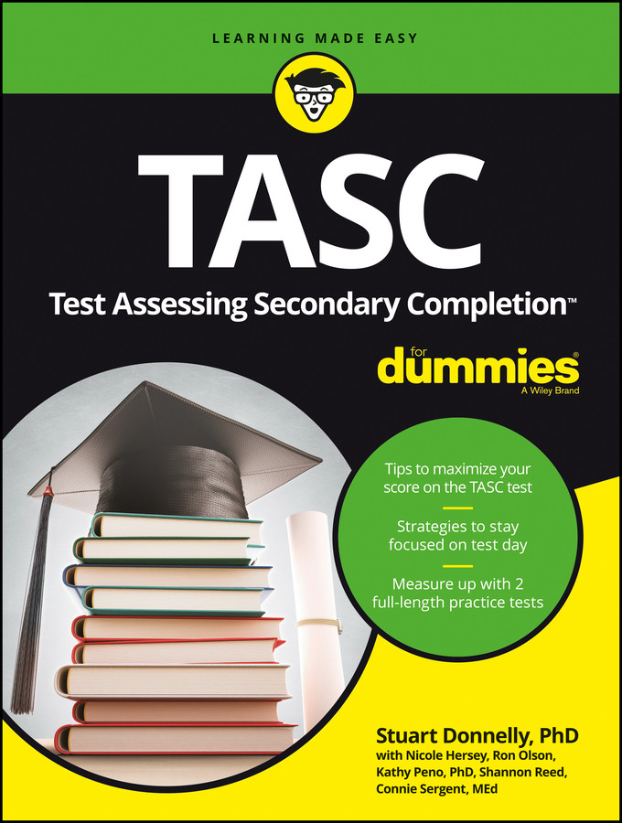 TASC For Dummies book cover by Stuart Donnelly