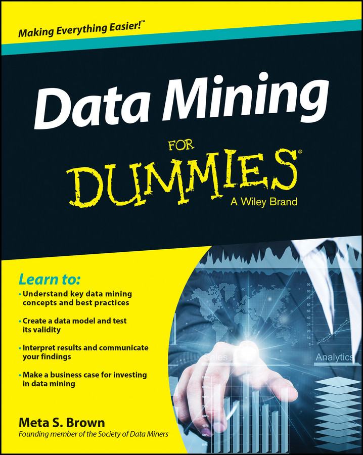 Data Mining For Dummies book cover by Meta S. Brown