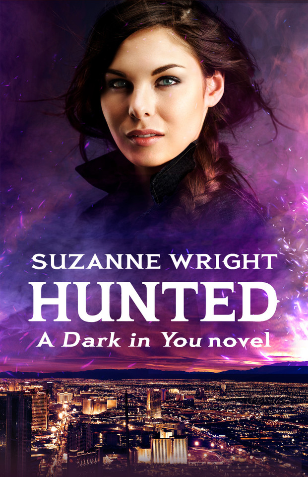 Hunted (The Dark in You) book cover by Suzanne Wright