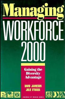 Managing Workforce 2000: Gaining the Diversity Advantage book cover by David Jamieson, Julie O'Mara
