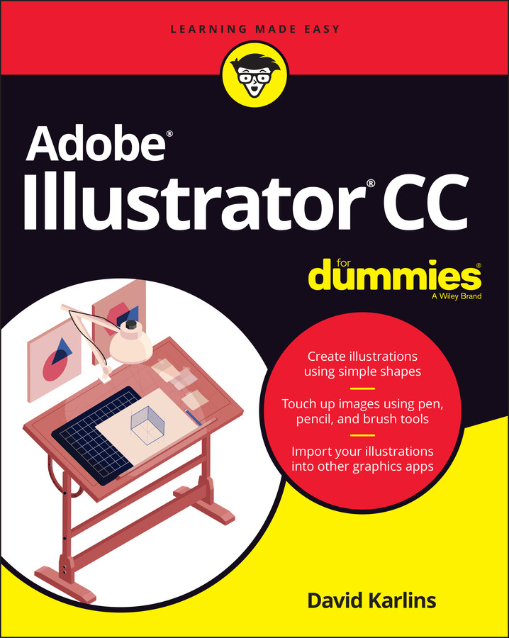 Adobe Illustrator CC For Dummies book cover by David Karlins