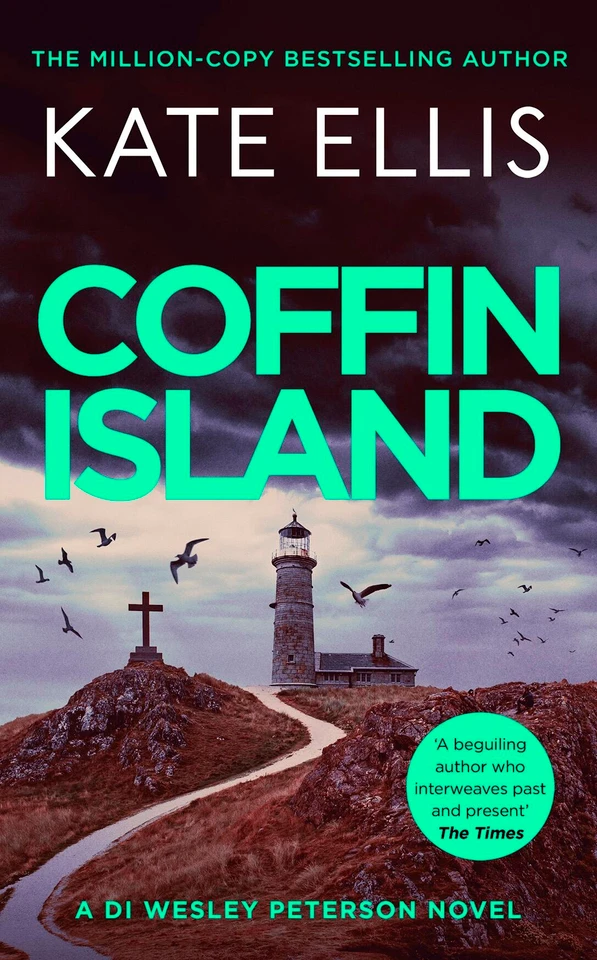 Coffin Island (Wesley Peterson) book cover by Kate Ellis